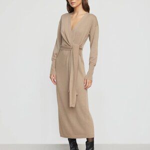 Modern Citizen Linden Front Wrap Sweater Dress